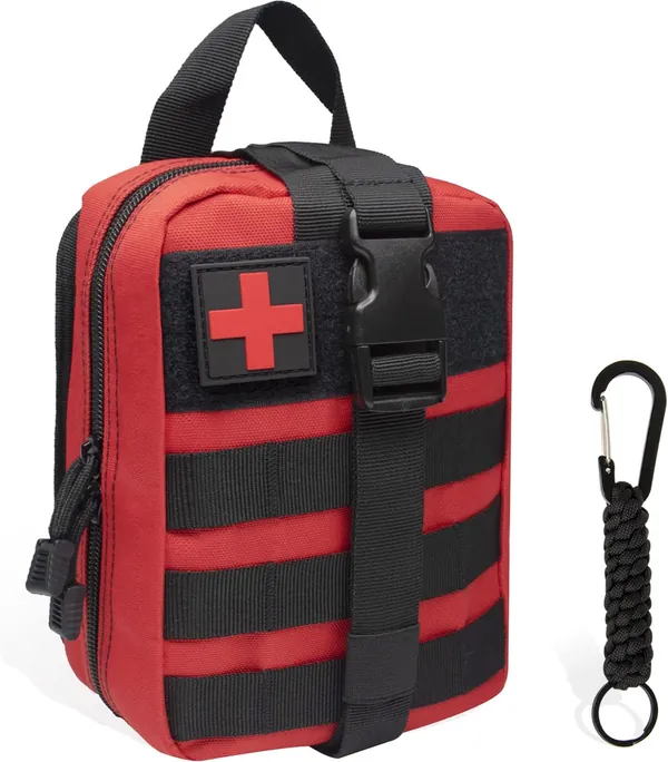 Trousse IFAK militaire avec garrot CAT et pansement compressif pour la survie