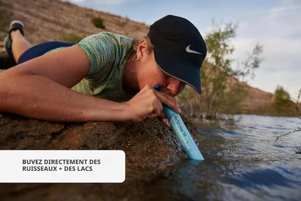LifeStraw Personal — filtre à eau de poche pour la survie